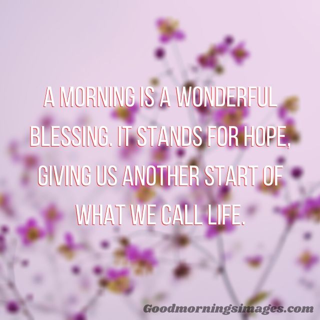 life good morning images with quotes