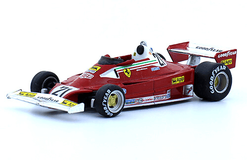 Ferrari 312 T2 1977 Gille Villeneuve 1:43 Formula 1 auto collection panini