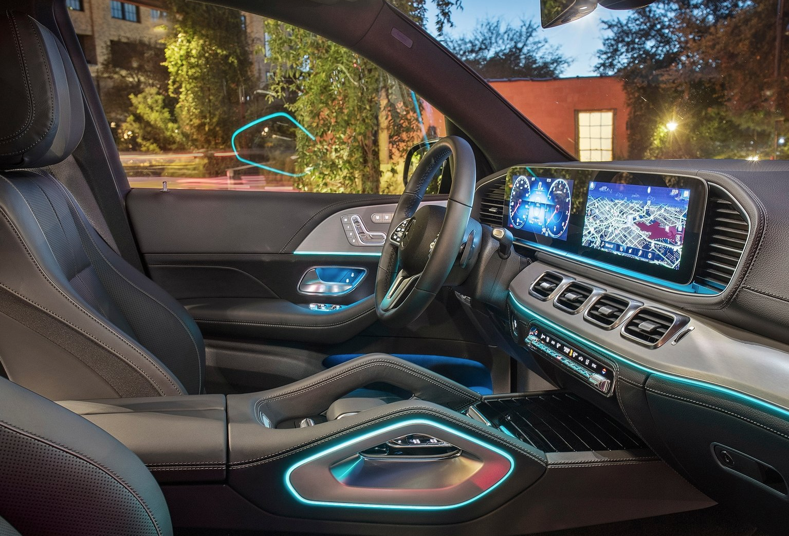 Мерседес SUV 450 интерьер