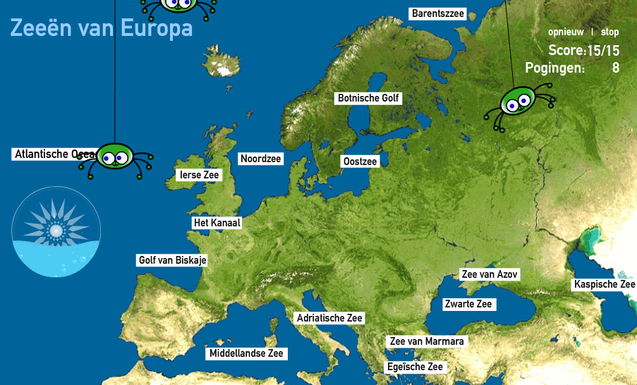 Gietjes Weetjes Europese zeeën Gietjes Weetjes Europese zeeën