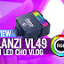 Trên tay Đèn Led Vlog Ulanzi VL49 RGB tùy chỉnh nhiều màu sắc