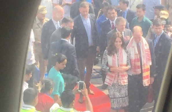 Tory Burch Chrissy Dress, Prince William and Kate Middleton visit Bhutan 