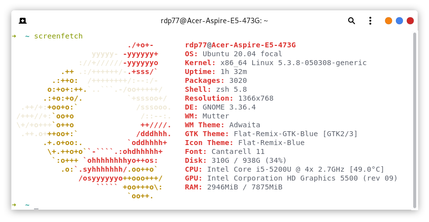 Melihat Spesifikasi Linux Di Terminal Melihat Spesifikasi Linux Di Terminal
