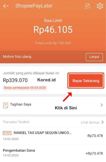 Proses Pembayaran Mudah