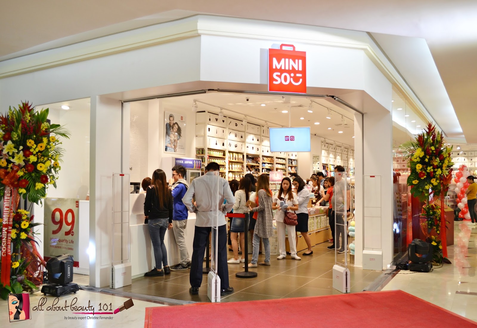 Miniso Gateway Branch Opening All About Beauty 101