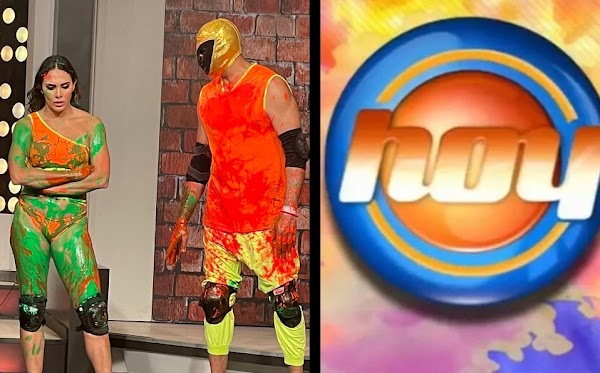 Tinieblas Jr. se disculpa, dice que por la adrenalina nalgueó en vivo a Macky Tinieblas Jr. se disculpa, dice que por la adrenalina nalgueó en vivo a Macky