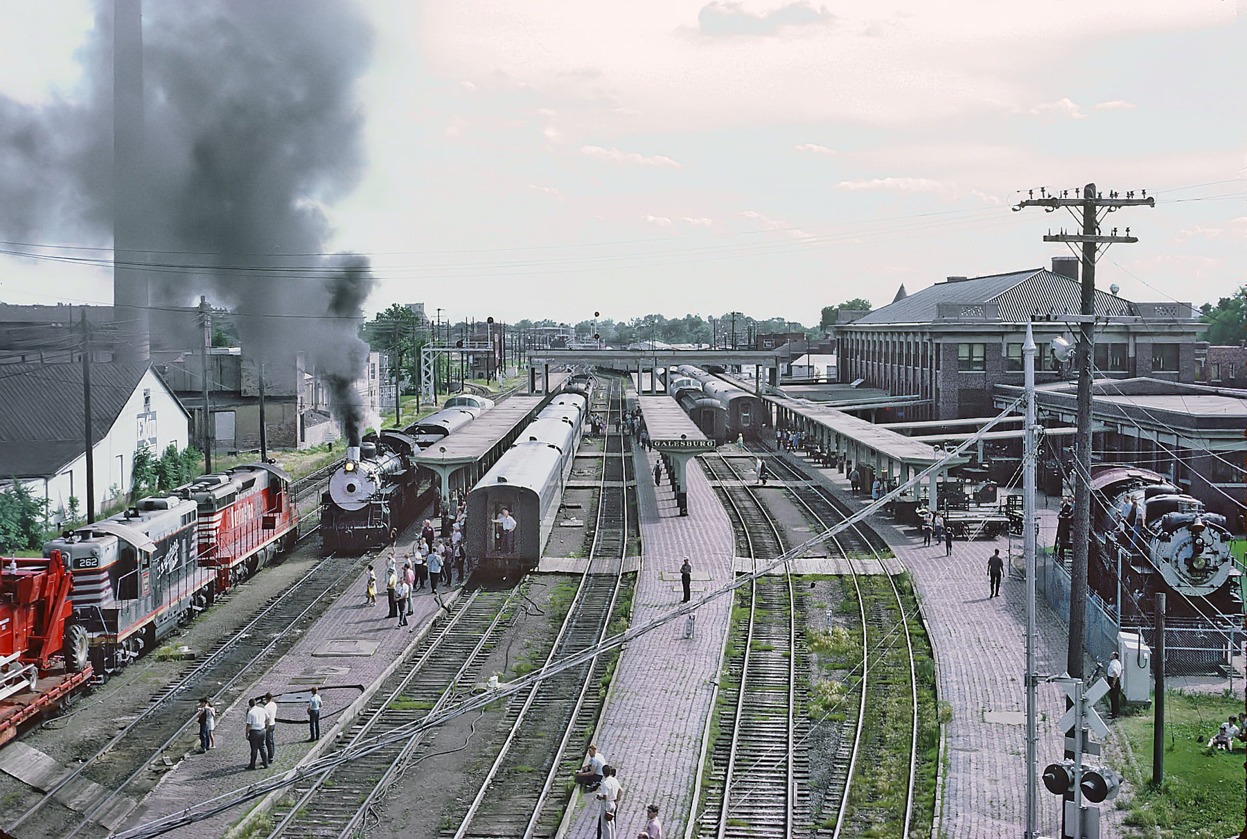 Towns and Nature Galesburg, IL CB&Q Depot