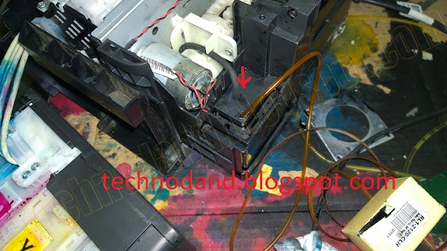 Cara Memasang Tempat Pembuangan Tinta Pada Printer EPSON L110, L300, L310 Cara Memasang Tempat Pembuangan Tinta Pada Printer EPSON L110, L300, L310