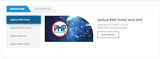 Aplikasi PMP 2019 Versi Online