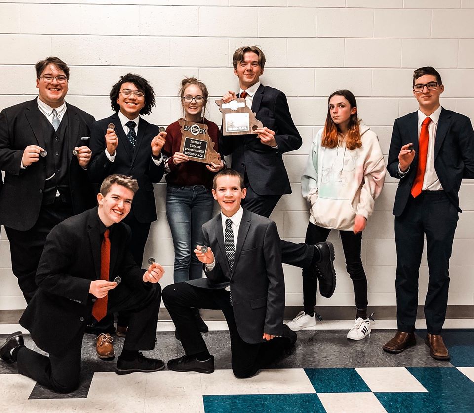 Inside Joplin Eight b City High School speech, debate students
