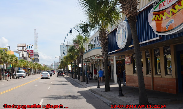 Myrtle Beach  Board walk Restaurants