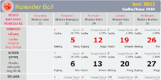 kalender bali juni 2022 masehi - kanalmu