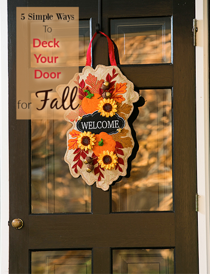 The Mommy Island 5 Simple Ways To Decorate Your Door For Fall