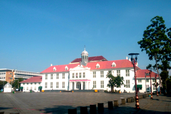 Kota lama batavia di jakarta indonesia