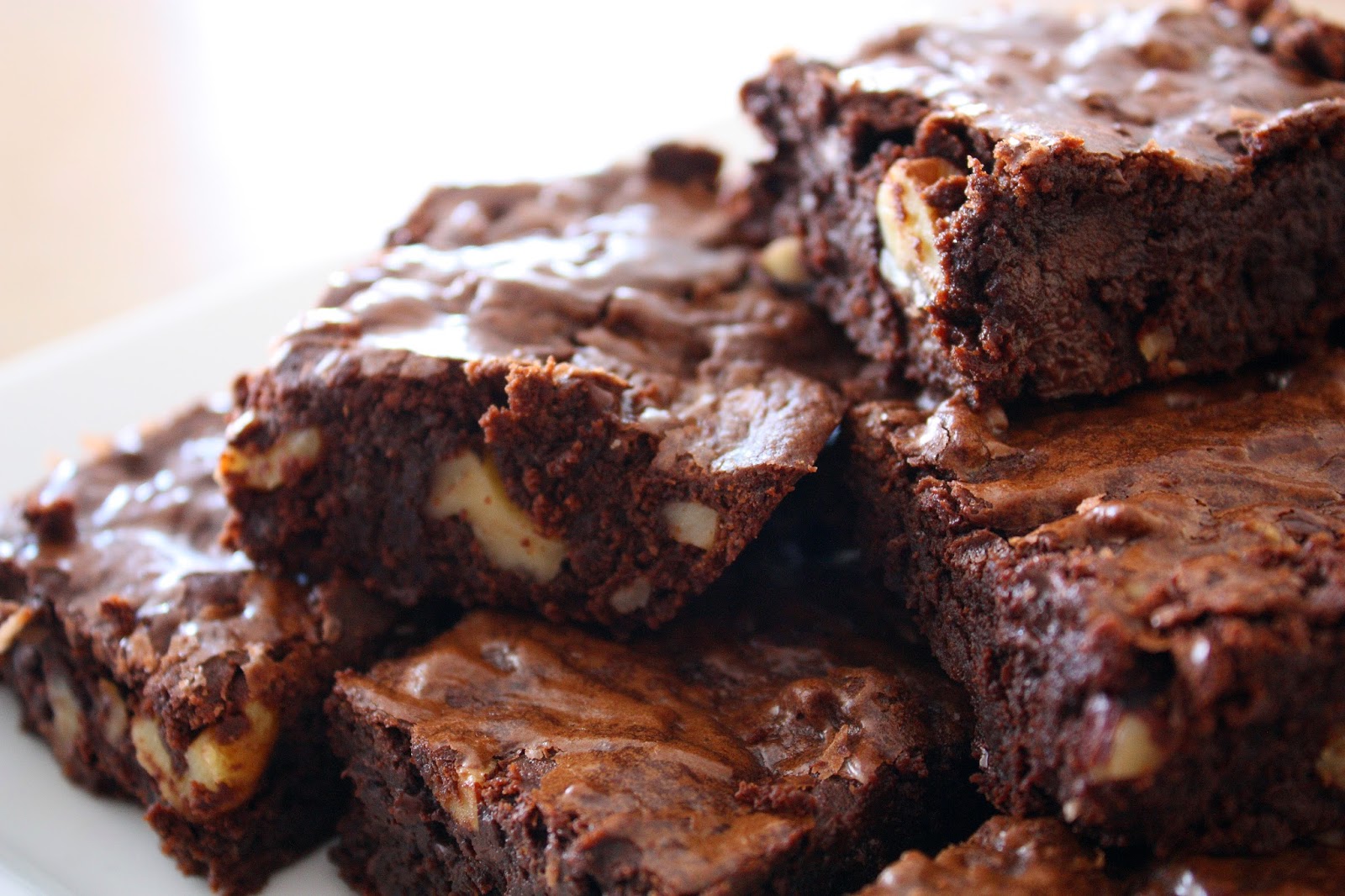 Double Chocolate Nut Brownies