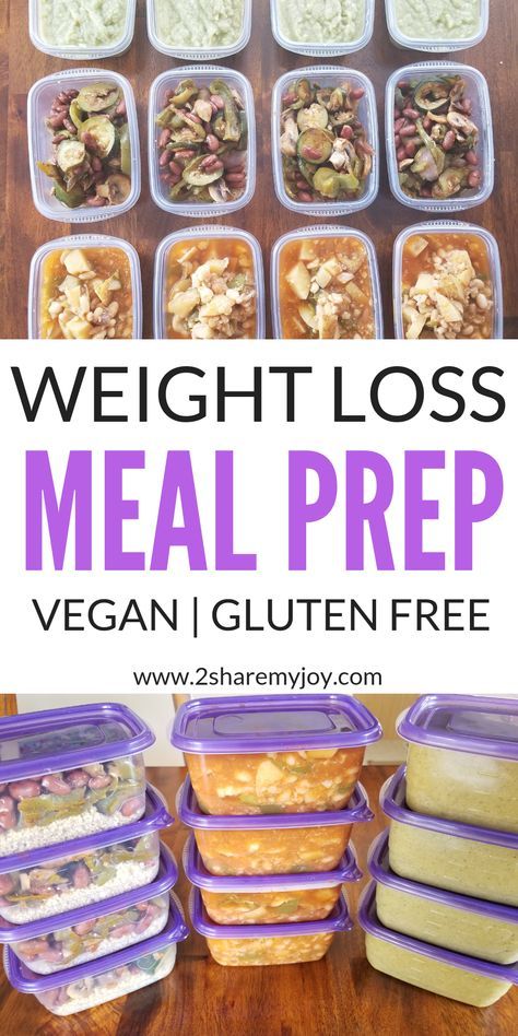 Vegan Weight Loss Meal Prep For One Week (gluten free) - Food Recipe Yummy