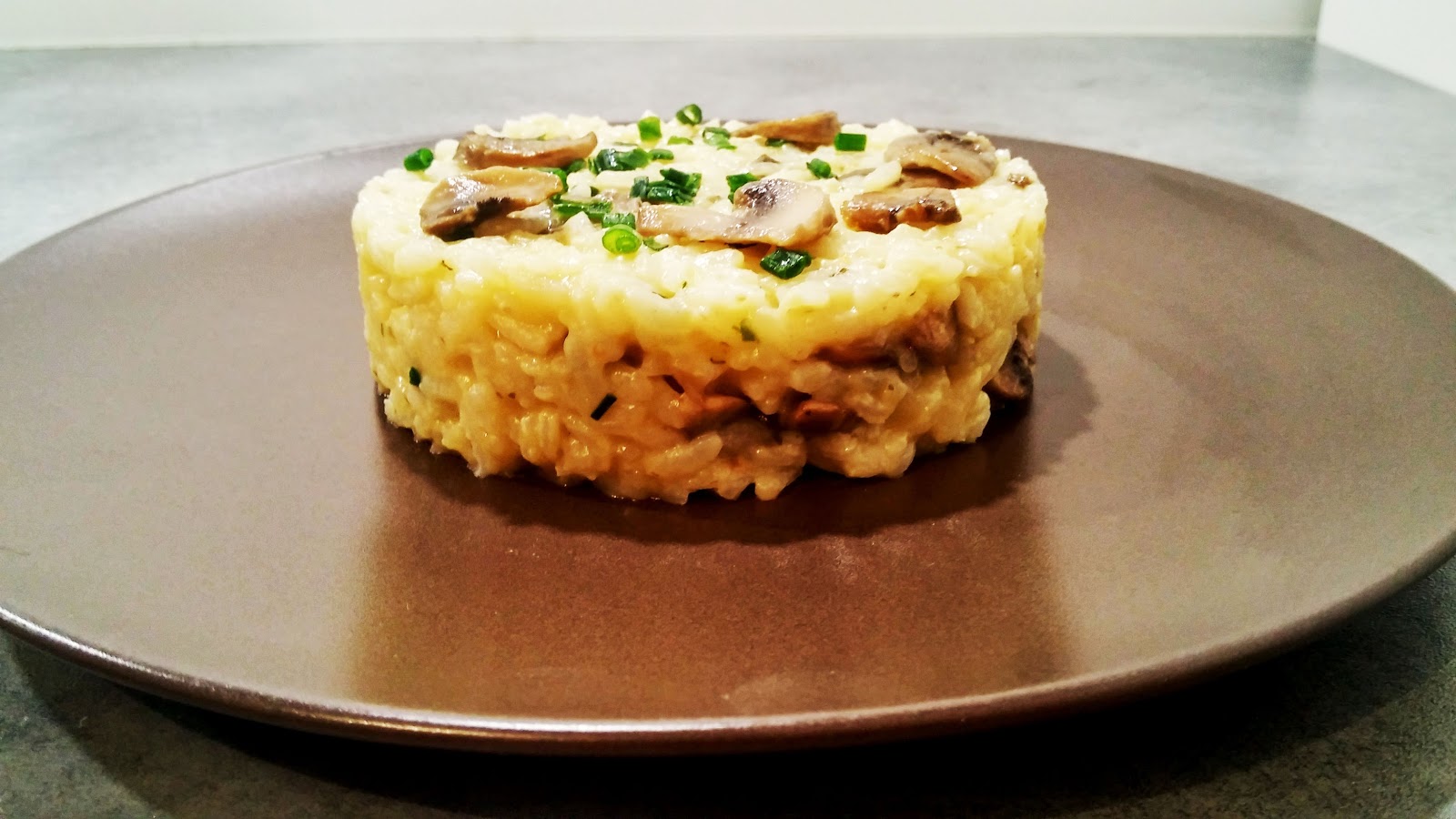 Risotto Crémeux aux Champignons idee repas