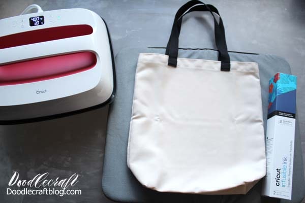 How to use Cricut Infusible Ink Transfers on Tote Bag DIY