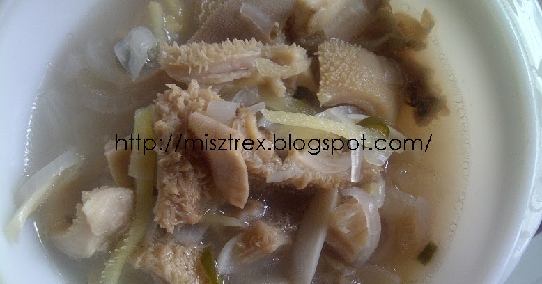 Resipi Sup Perut Lembu Athirahassin