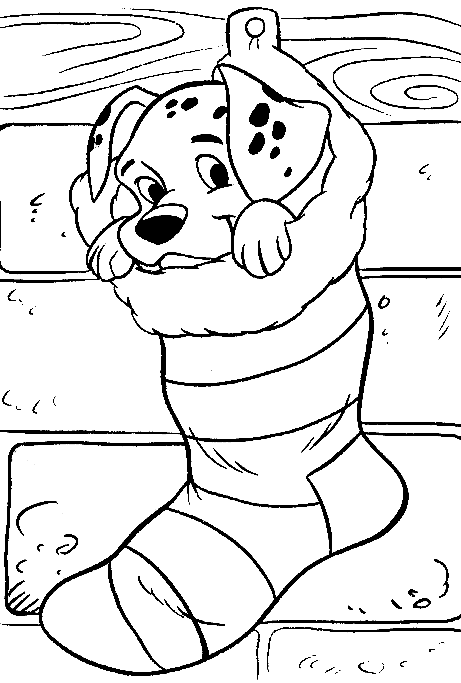 xmas disney coloring pages - photo #19