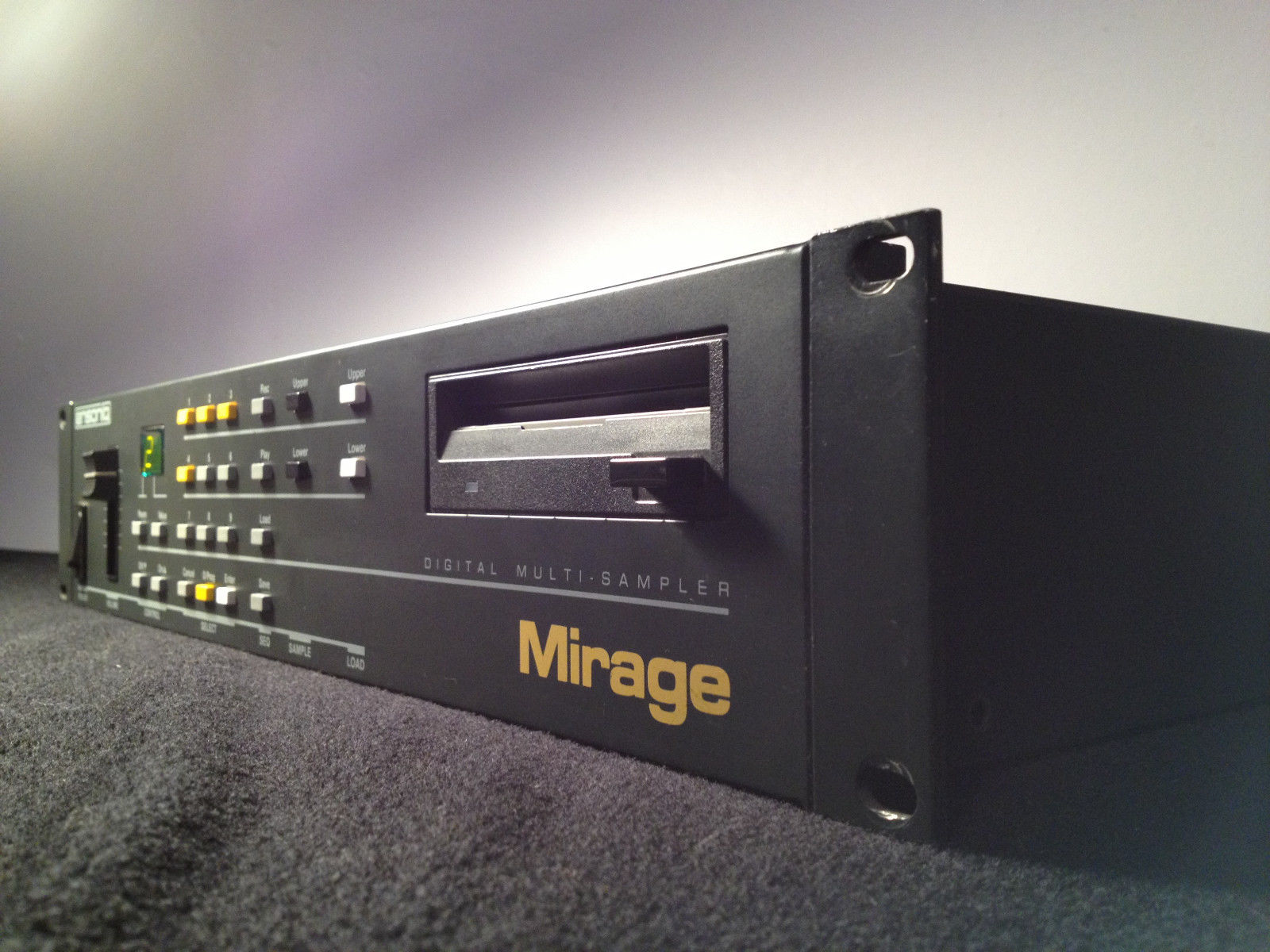 MATRIXSYNTH: Vintage Ensoniq Mirage DMS-1 8-Bit Digital Sampler Rack ...