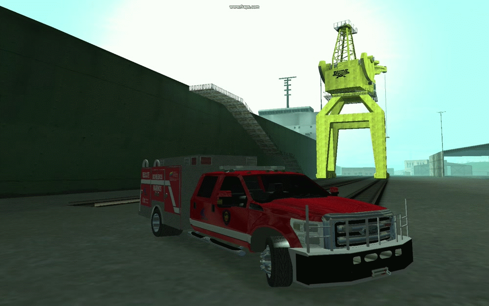 GTA SA Emergencias Venezuela: Ford F-550 Lariat Super Duty 2012 Unidad