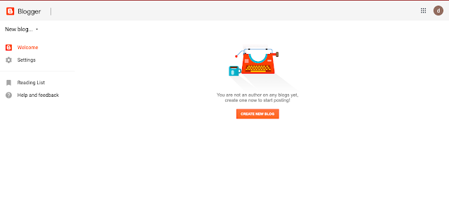 how to create new blog in Blogger how to create new blog in Blogger