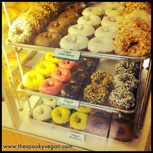 The Spooky Vegan New Raised Vegan Donuts at The Donuttery in
