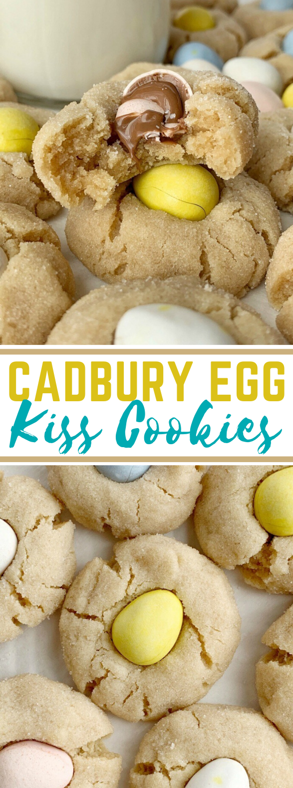 CADBURY EGG KISS COOKIES #desserts #easterrecipe CADBURY EGG KISS COOKIES #desserts #easterrecipe