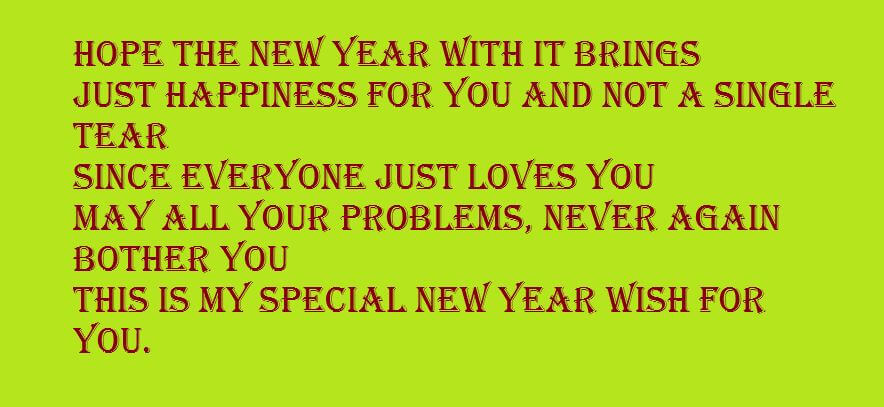 Happy New Year Wishes