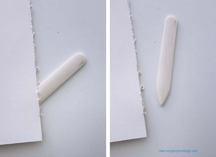 collage con papeles de scrapbook