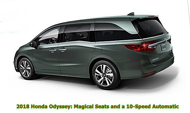 2018 Honda Odyssey: Magical Seats and a 10-Speed Automatic