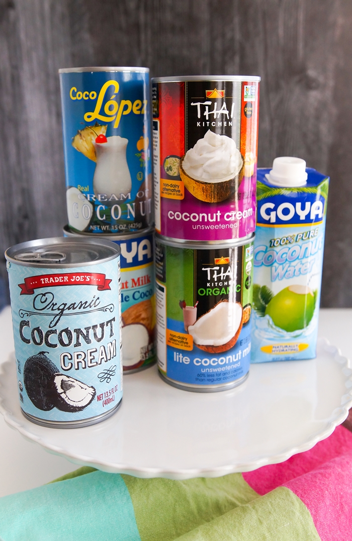 Nuts for Coconuts...milk, cream, water! Bake at 350°