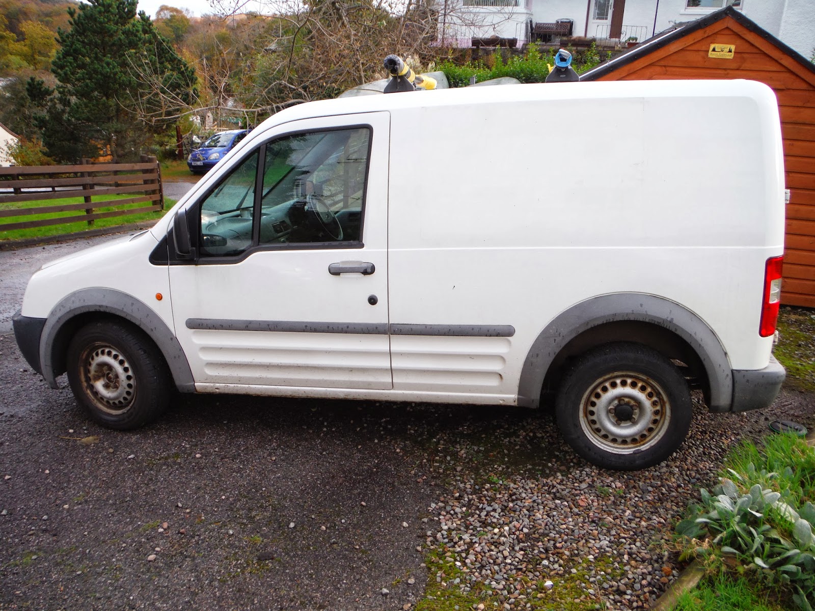 Scotland Outside For Sale. Ford Connect Transit Van.