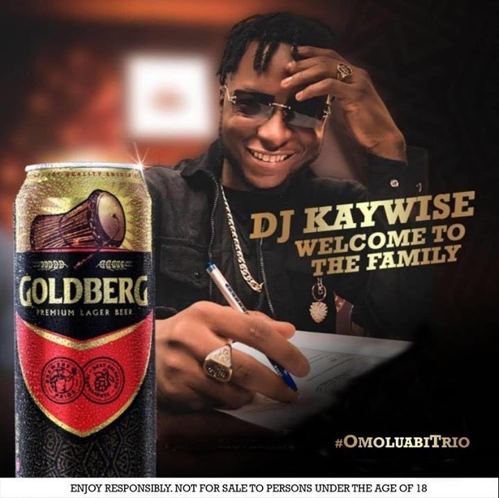DJ Kaywise Joins Omoluabi Family, Gets Goldberg Ambassadorial Dea