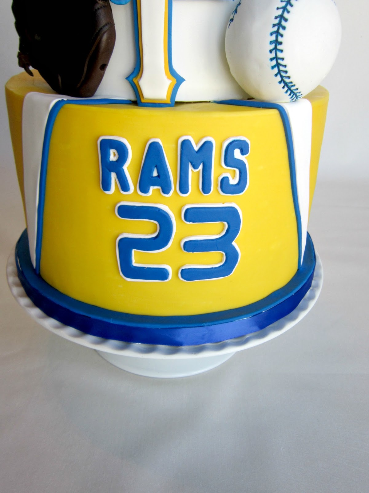 Rams Football cake | Cakes by Tina | Flickr