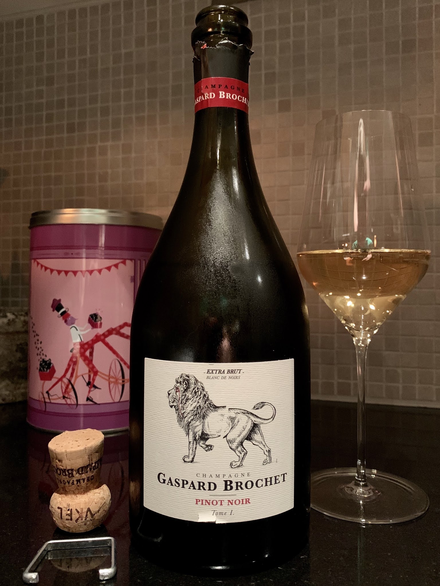 Champagnebloggen Gaspard Brochet Pinot Noir Tome I