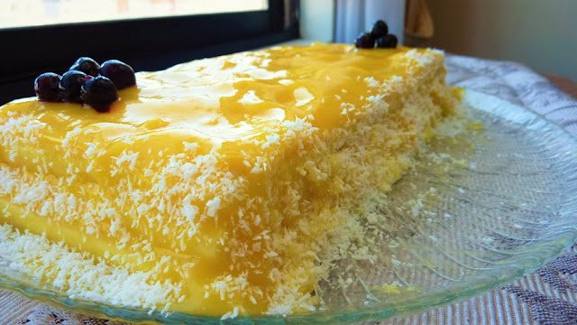 Torta de Naranja, Receta libre de Gluten y de Lácteos