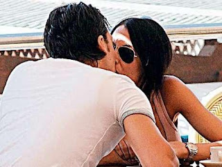 Mesut Ozil with Girlfriend
