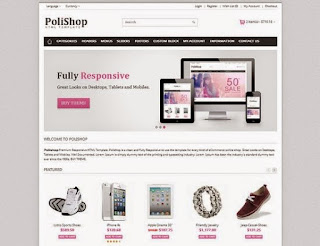 Online Store Responsive Blogger Template