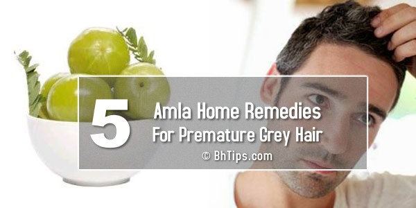 5 Best Amla Habitation Remedies For Premature Greyness White