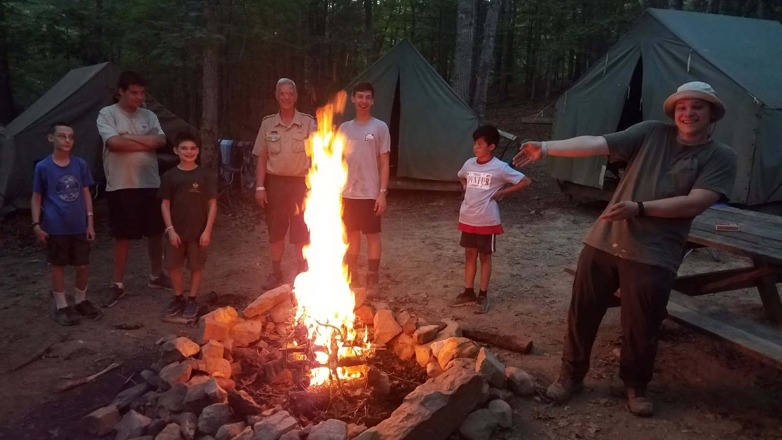 BOY SCOUT TROOP 1547 CHANTILLY, VA Camp Powhatan Summer Camp