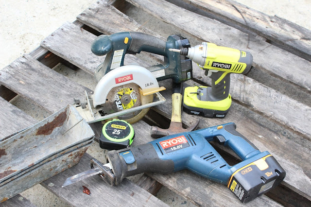 Ryobi power tools make this DIY project easy