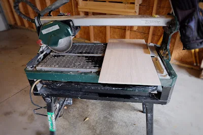 rental tool tile saw wet