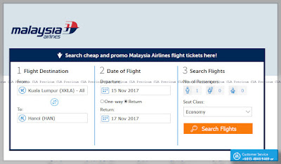 Agensi Penerbangan Pilihan ~ Malaysia Airlines