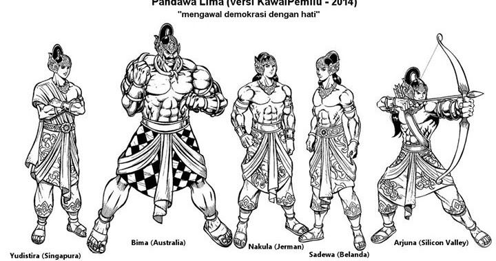 Kisahtokoh Biodata Pengertian Pandawa Lima Lengkap Dunia Pelajar