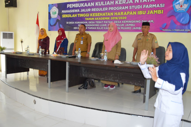KKN Prodi Farmasi dilaksanakan di Kecamatan Taman Rajo, Kab. Muaro Jambi