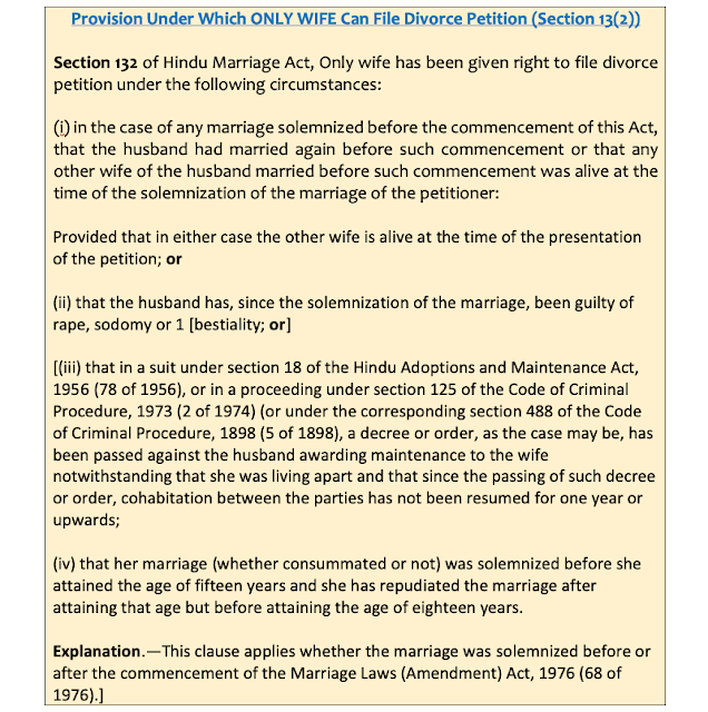 The Revised grounds for Divorce under Hindu Marriage Act, 1955 The Revised grounds for Divorce under Hindu Marriage Act, 1955