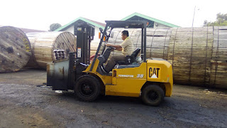 Sewa Forklift 3 Ton di GI PLN Semplak - Bogor