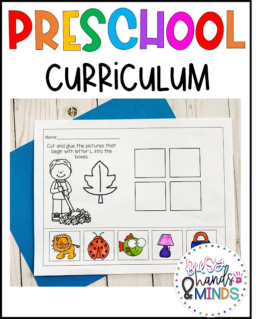 Preschool and PreK Curriculum | Busy Hands and Minds